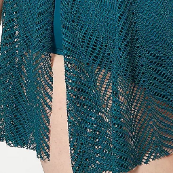 Kim Gravel x Swimsuits For All Swim Dress with Crochet Overlay 5845 - Picture 3 of 3